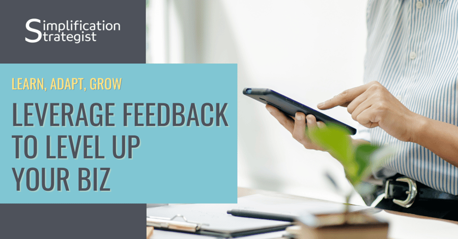 Learn, Adapt, Grow: Leverage Feedback to Level Up Your Biz