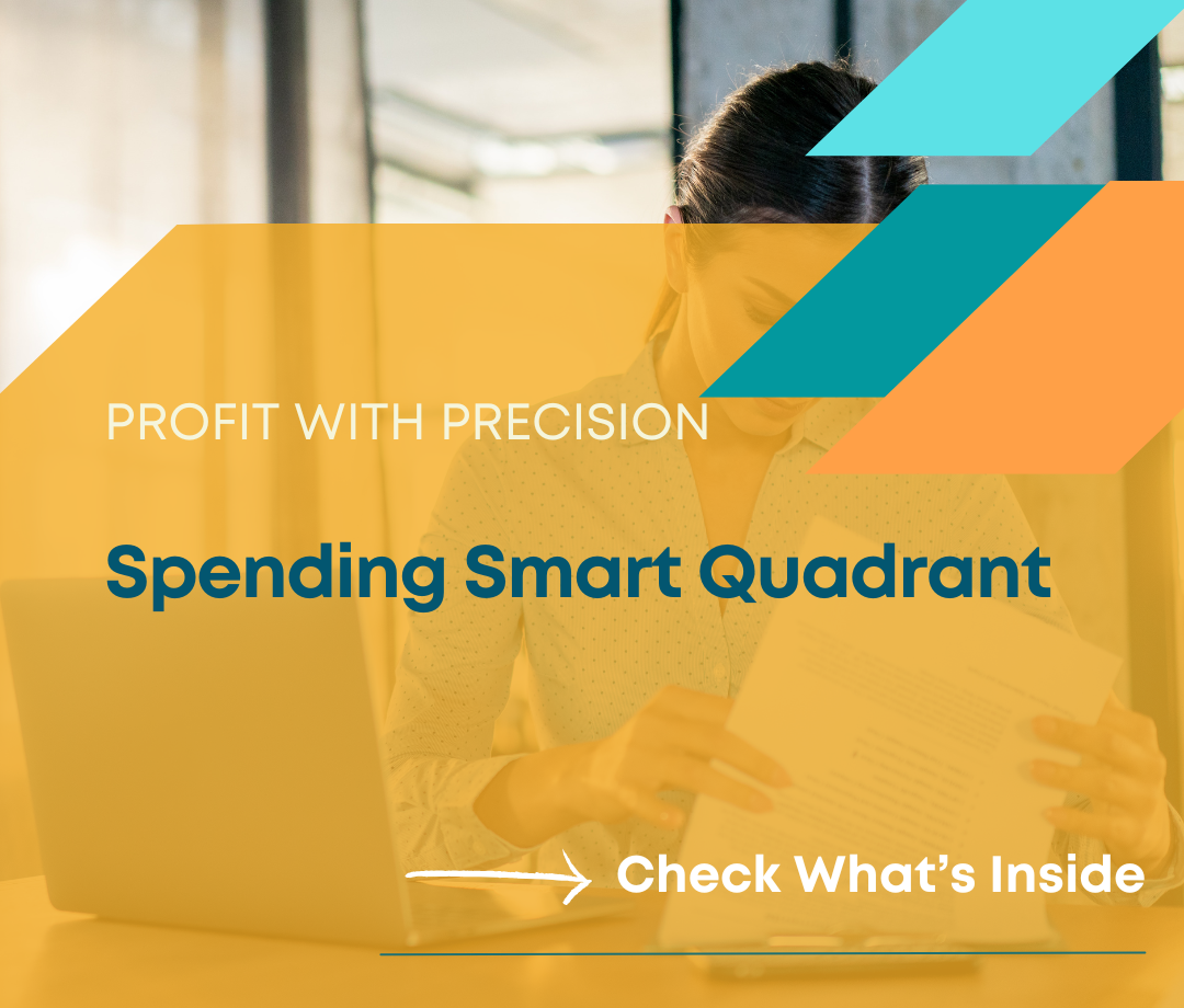 Profit with Precision Spending Smart Quadrant - 3s Smart Consulting - Karen Hairston Resources Page Image Template