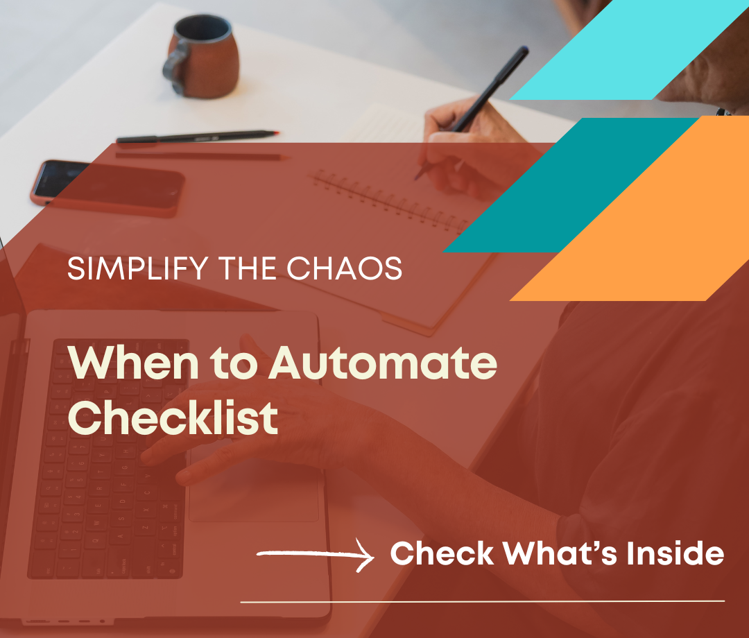 Simplify the Chaos When to Automate Checklist - 3s Smart Consulting - Karen Hairston Resources Page Image Template