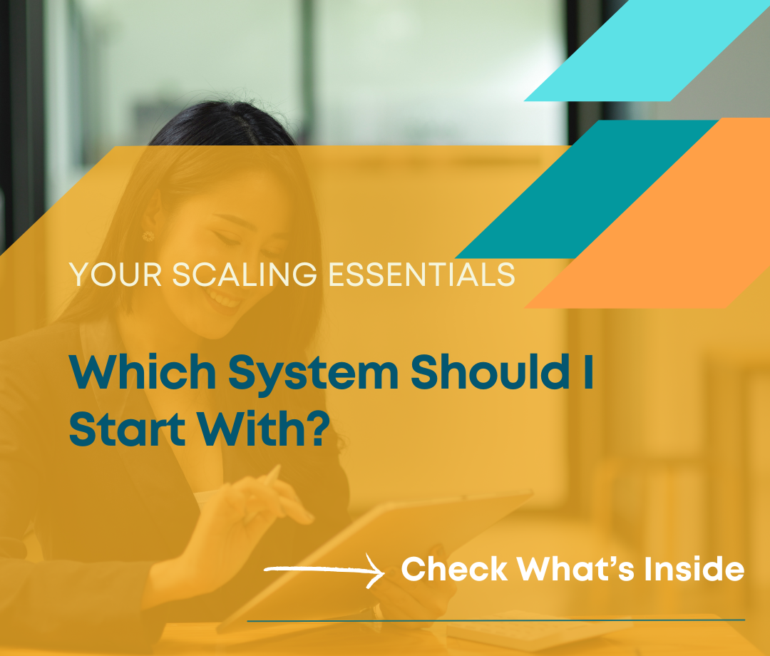 Your Scaling Essentials Which System Should I Start With - 3s Smart Consulting - Karen Hairston Resources Page Image Template